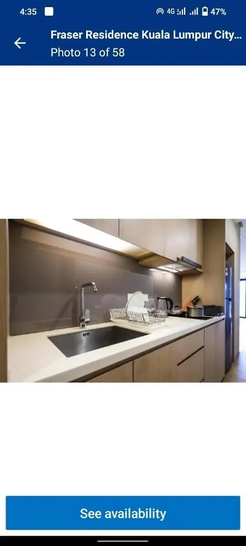 Apartment Fraser Residence Kuala Lumpur By Sweet Home