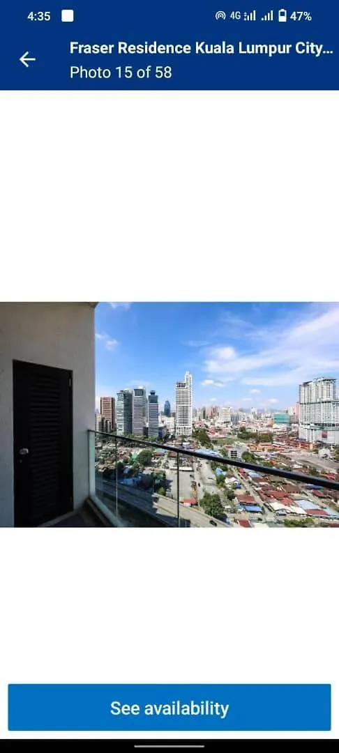 Apartment Fraser Residence Kuala Lumpur By Sweet Home