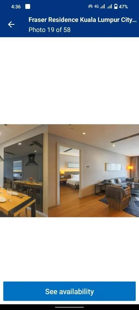 Apartment Fraser Residence Kuala Lumpur By Sweet Home